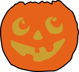 illustration of a slice of pumpkin