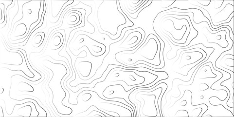 Abstract Gradient line topographic Contour Scheme & Geographic Moutain terrain. Contour map background. Cartographic Weave with seamless striped patterns and wavy gradient lines	