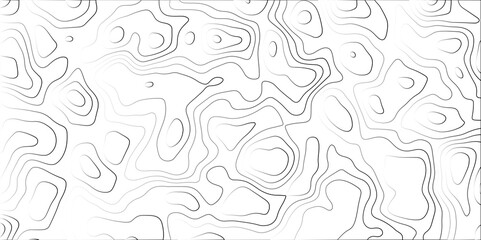 Abstract Gradient line topographic Contour Scheme & Geographic Moutain terrain. Contour map background. Cartographic Weave with seamless striped patterns and wavy gradient lines	