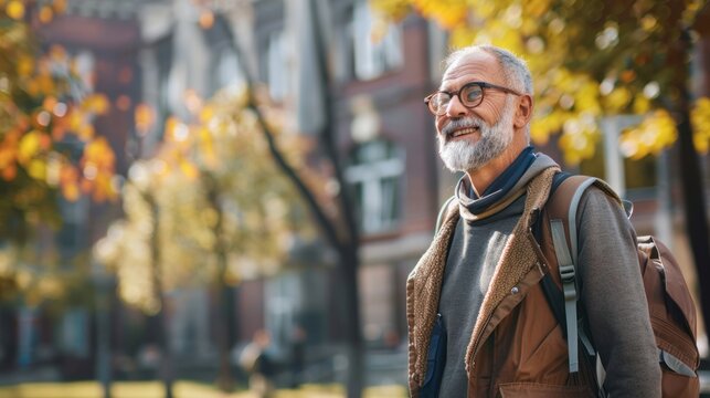 A middle-aged adult returning to school, balancing family and work commitments while dedicating time to their studies