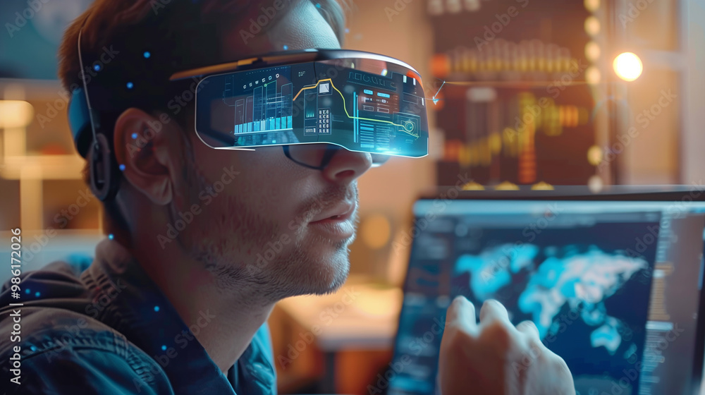 Poster use of augmented reality technology for software development