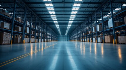 Fototapeta premium Stillness Speaks of Fiscal Struggles