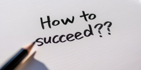 Fototapeta premium Roadmap to Success: Clear Directions