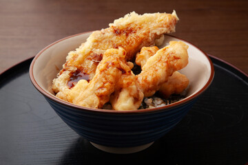 とり天丼