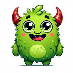Fototapeta premium cartoon monster