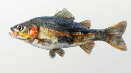 Fototapeta premium Pesce al ristorante transparent background