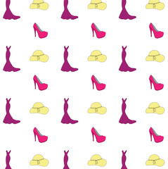 Beauty and fashion pattern design for the use of various feminine and luxury areas