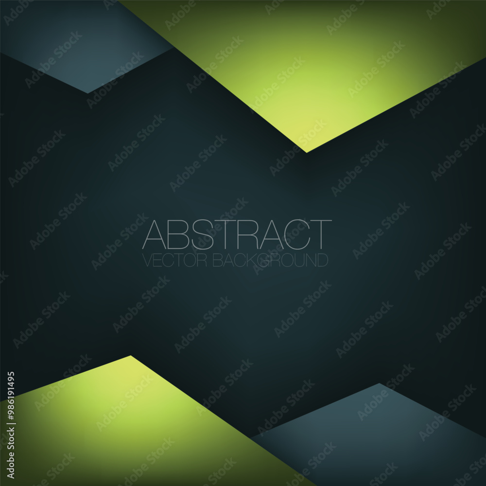 Fototapete graphic geometric triangle overlap vector layer background for text and message design