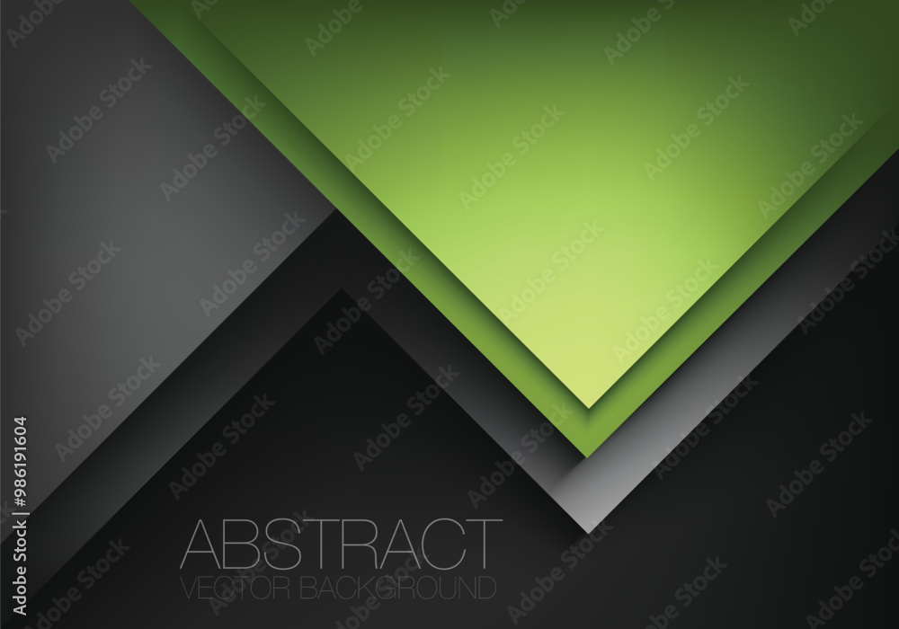Fototapete graphic geometric triangle overlap vector layer background for text and message design