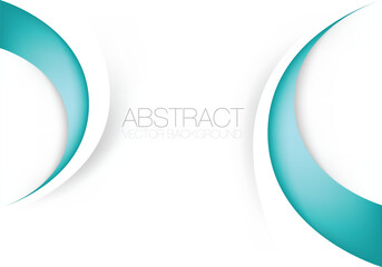 graphic vector curve line overlap background for text and message design