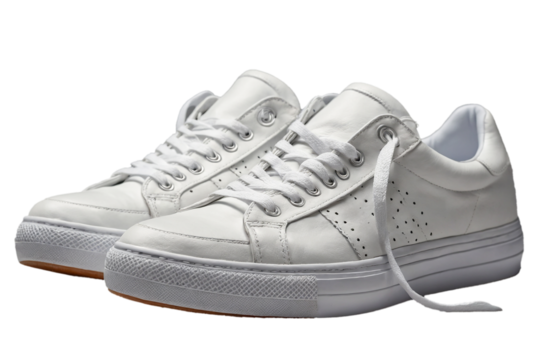 pair of shoes isolated on white