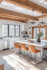 modern kitchen interior