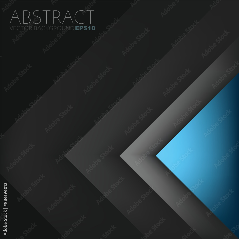 Fototapete graphic geometric triangle overlap vector layer background for text and message design