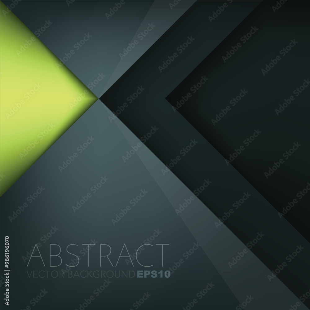 Fototapete graphic geometric triangle overlap vector layer background for text and message design