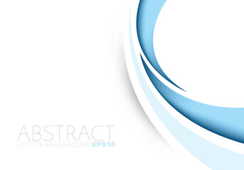 graphic vector curve line overlap background for text and message design
