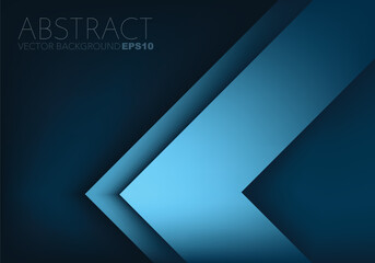 Obraz premium graphic geometric triangle overlap vector layer background for text and message design