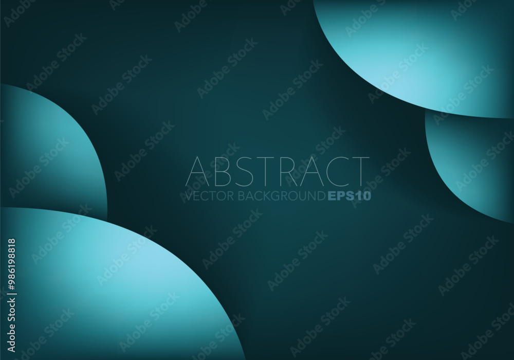 Fototapete graphic vector curve line overlap background for text and message design