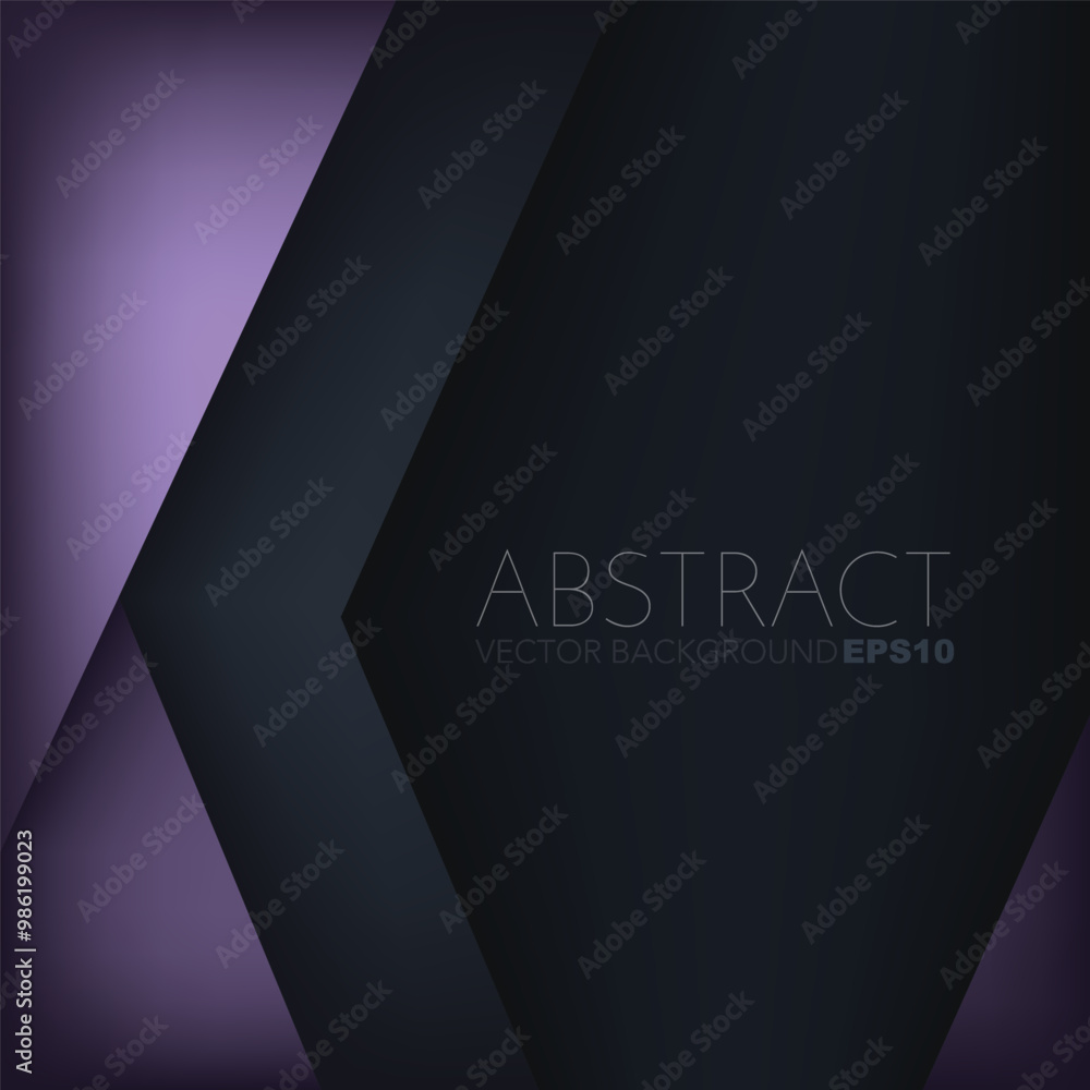 Fototapete graphic geometric triangle overlap vector layer background for text and message design