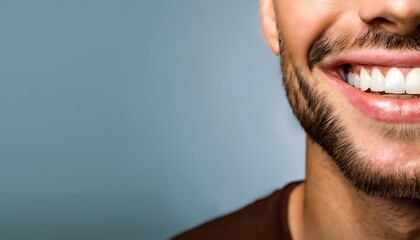 Obraz premium Photos with toothpaste smile, beautiful white teeth, poster for dentists or oral hygiene articles, senior, children, man, woman