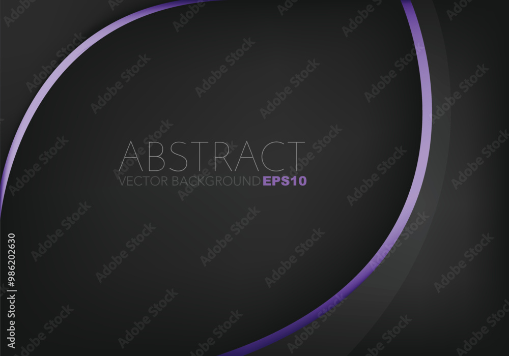 Fototapete graphic vector curve line overlap background for text and message design
