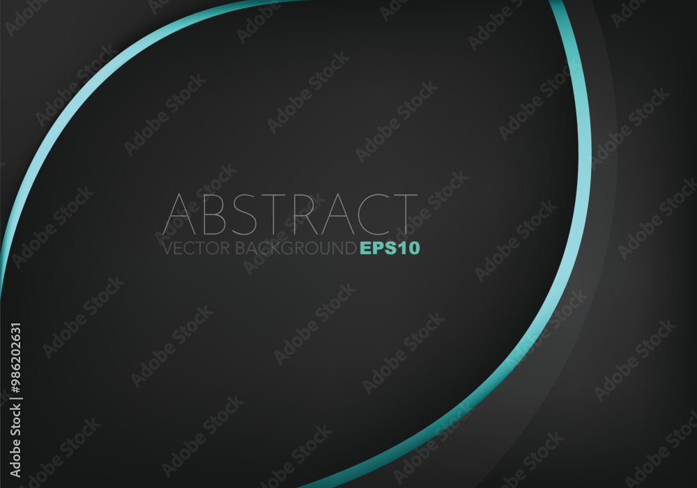 Fototapete graphic vector curve line overlap background for text and message design