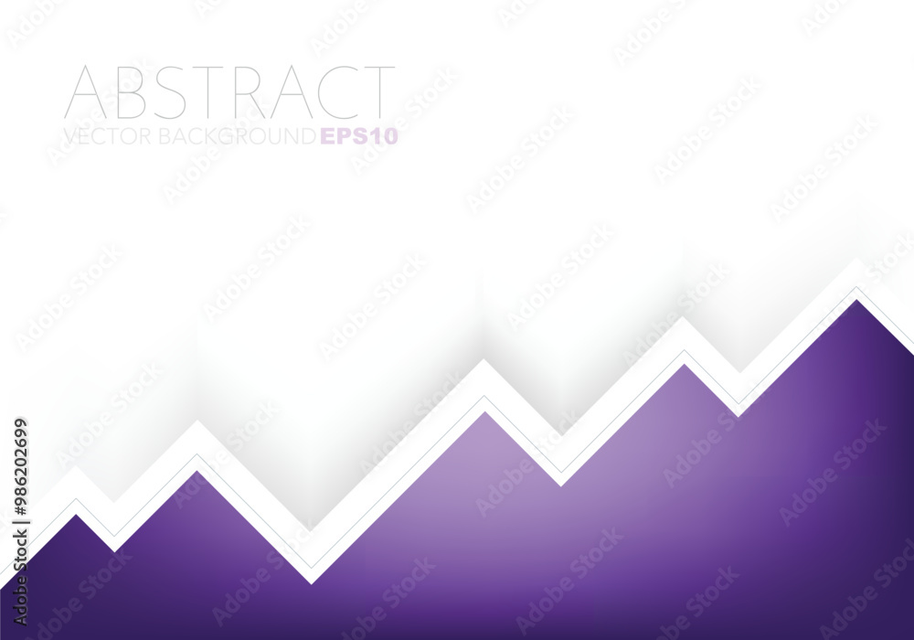Fototapete graphic geometric triangle overlap vector layer background for text and message design