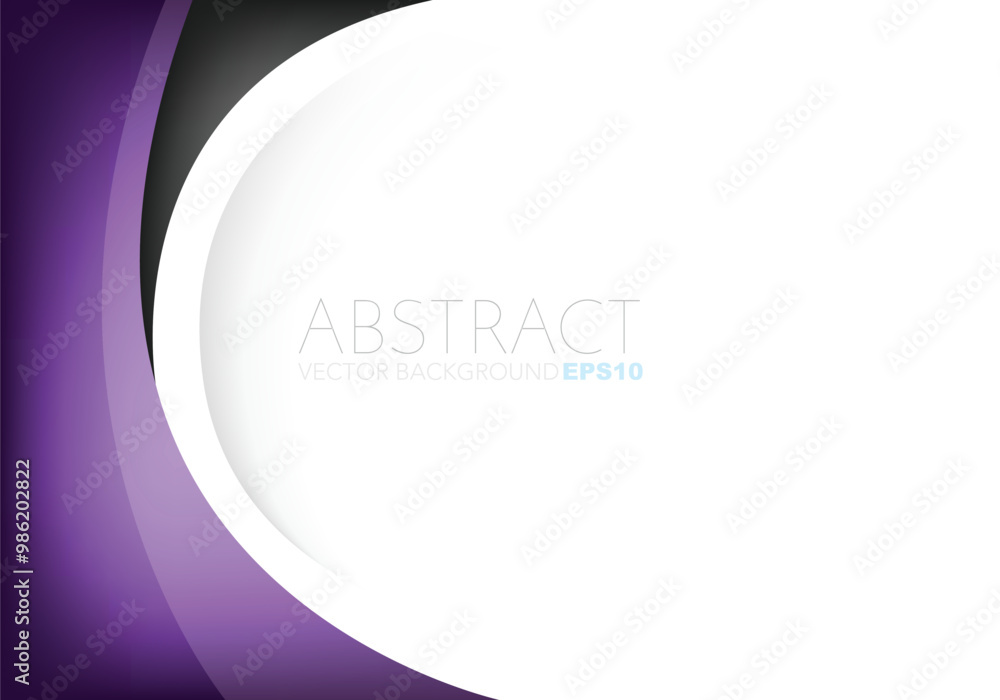 Fototapete graphic vector curve line overlap background for text and message design