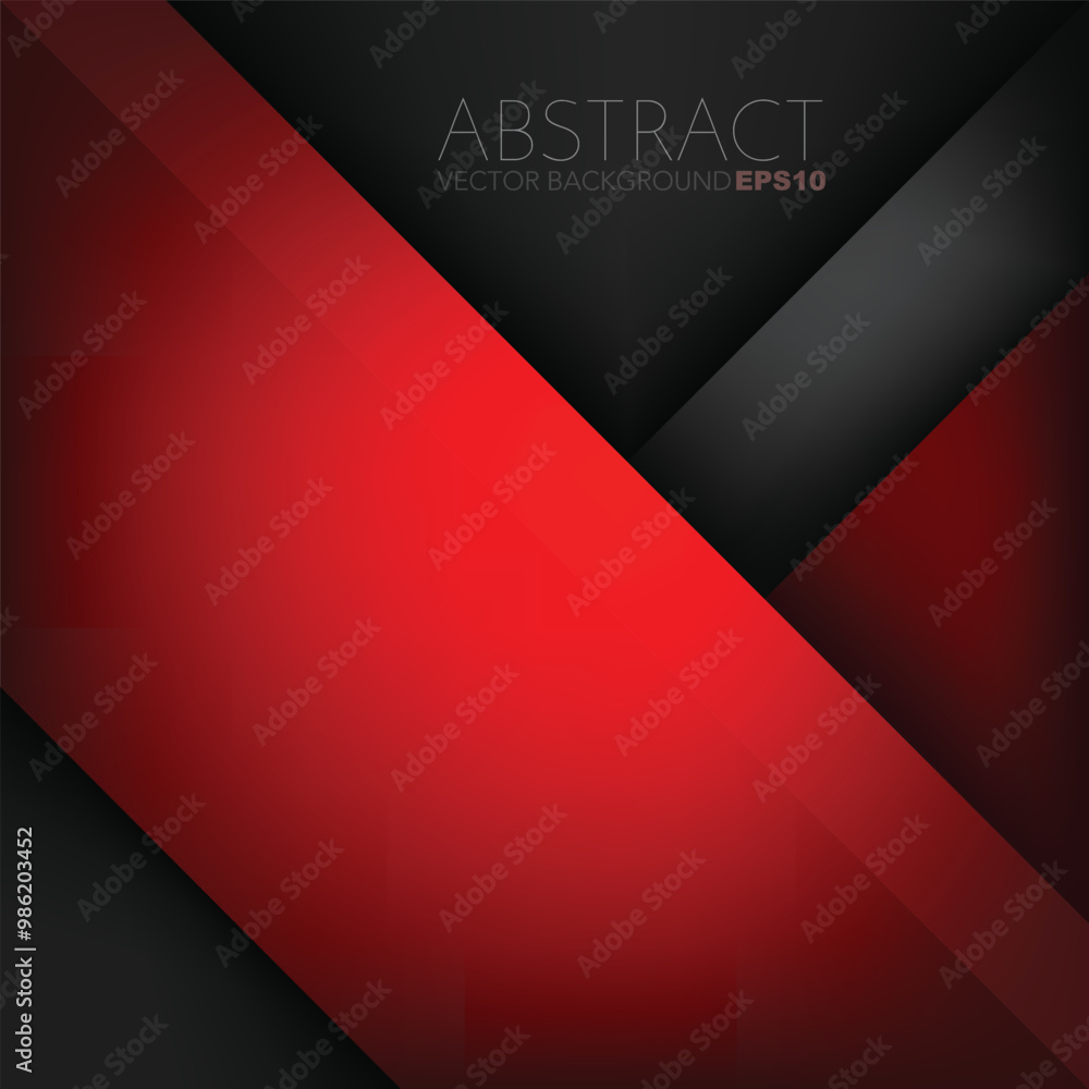 Fototapete graphic geometric triangle overlap vector layer background for text and message design