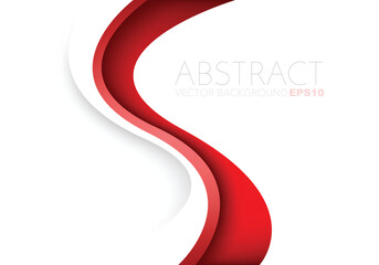 graphic vector curve line overlap background for text and message design