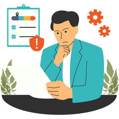 Business Management Illustration