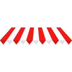 Fototapeta premium Shop Canopy Vector