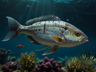 Fototapeta premium fish in aquarium