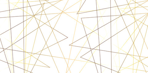 Luxury random golden line background.
