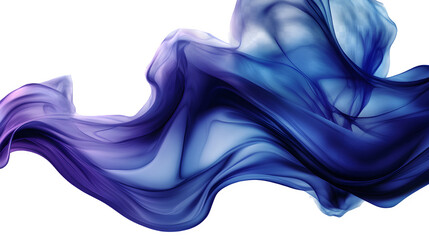Fototapeta premium Translucent fabric, wave, fog, smoke, splash and splash. The best graphic resources on transparent background