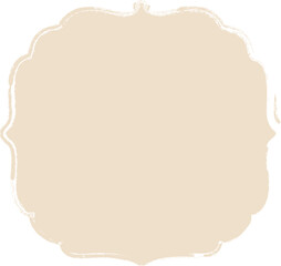 Exquisite decorative frame with swirls decoration.