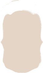 Exquisite decorative frame with swirls decoration.