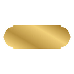 Islamic gold label
