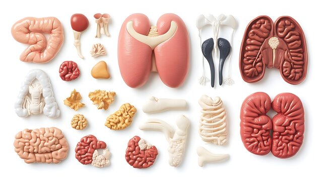 Anatomical Model of Human Organs and Systems