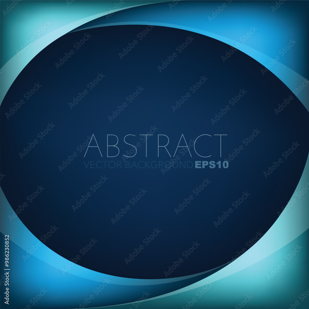 Fototapete graphic vector curve line overlap background for text and message design