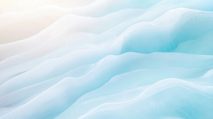 Obraz premium The image is a blue and white gradient that looks like a wave