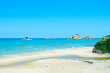 Obraz premium 種子島の美しい海