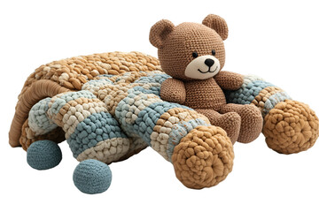 a stuffed animal with a teddy bear. 