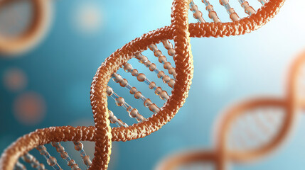 Explore the intricate composition of the DNA molecule, highlighting its role in human genome studies and genetic engineering within medical biotechnology.