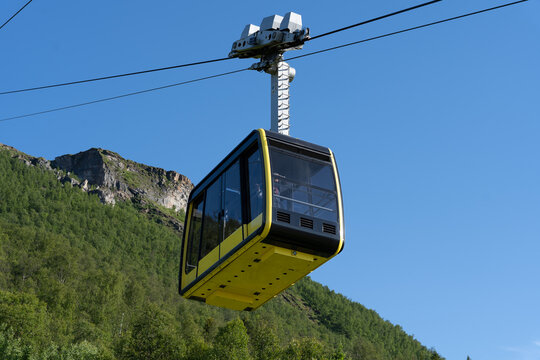 Fjellheisen cable car in Tromso, Norway