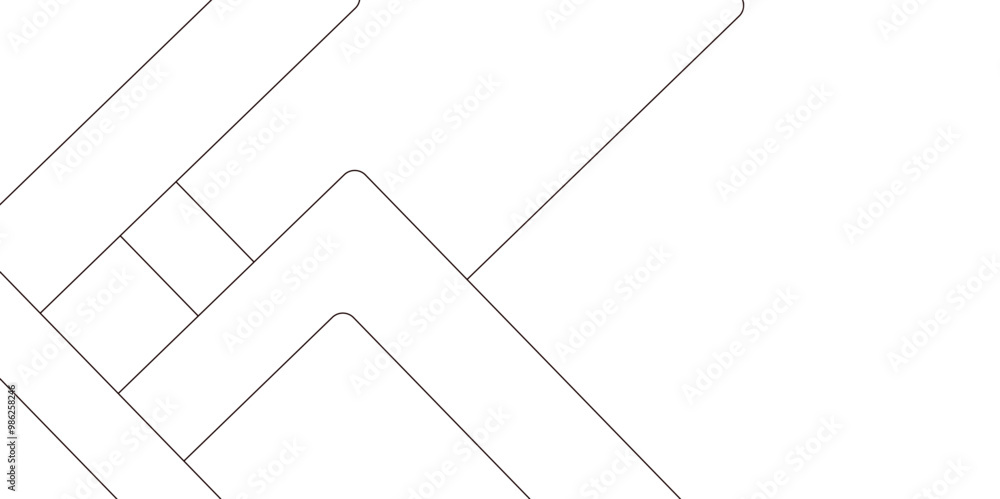 Poster mondrian style of diagonal square pattern vector. design geometric tile gold on black background. mo