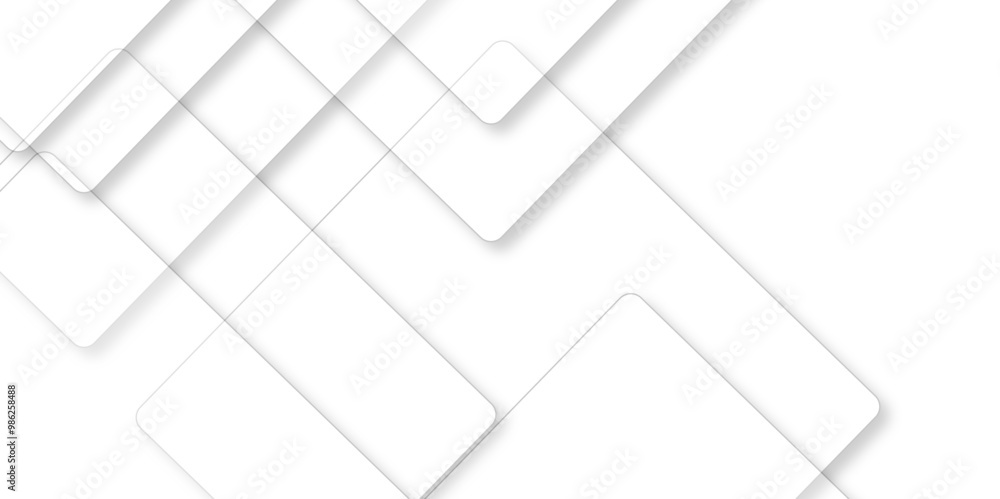 Poster abstract minimal geometric background with triangular bright light with soft shadows as pattern. whi