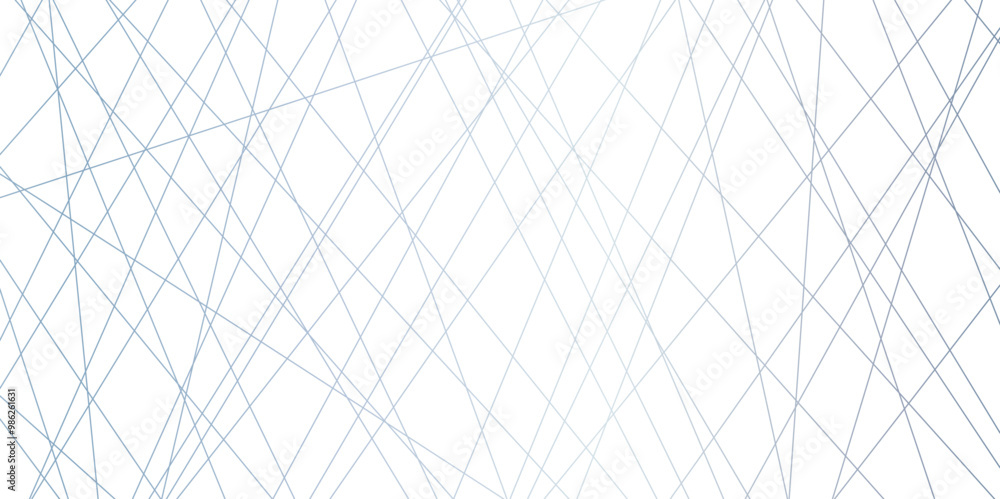 Poster black and white abstract random chaotic liens background. geometric lines with banner design transpa