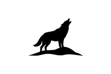 dog animal vector silhouette