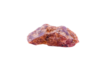 Spinel mineral stone on white background close up.