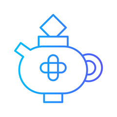 teapot gradient icon